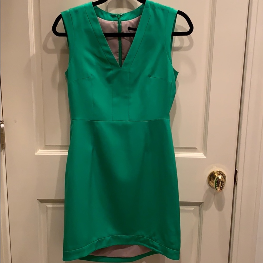Tibi sleeveless v-neck dress